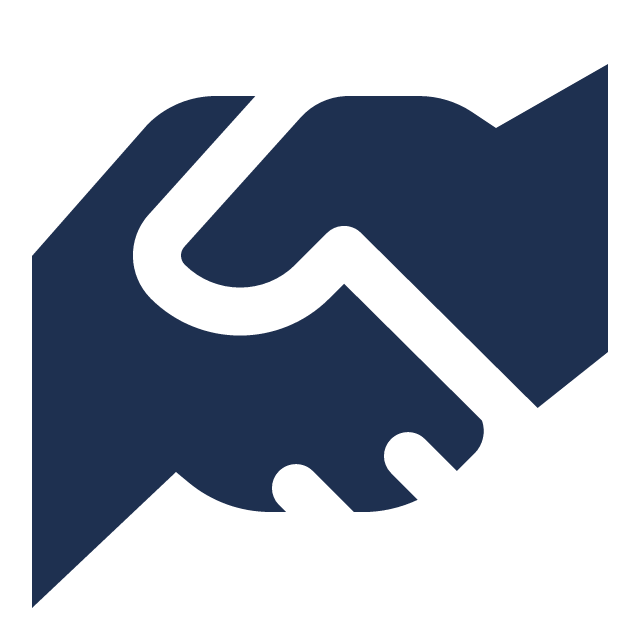 handshake angle solid